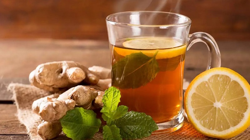 Trà gừng (ginger tea)
