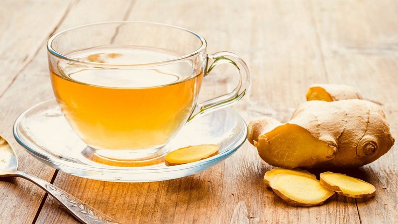 Trà gừng (ginger tea)