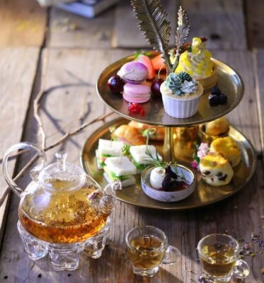 các loại bánh ngọt dùng với trà