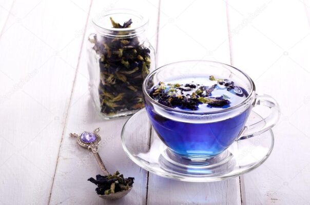 Trà hoa đậu biếc, một trong các loại hoa làm trà ngon