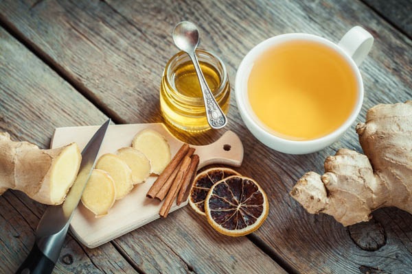 Trà gừng (ginger tea)