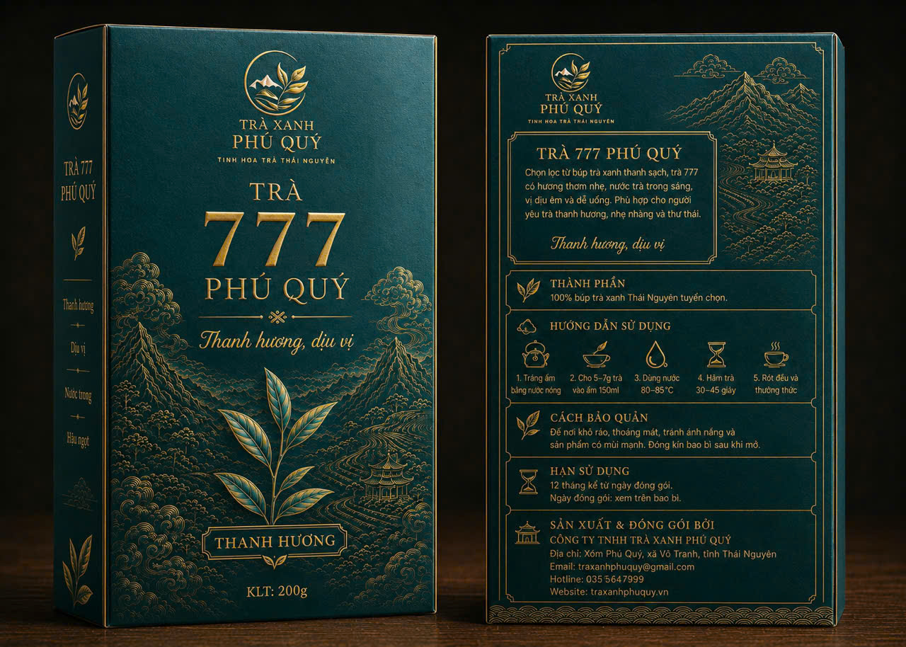 trà 777 phú quý 200g