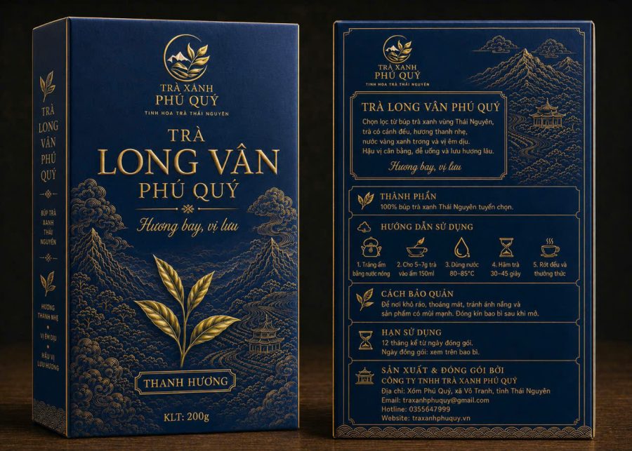 Trà long vân phú quý