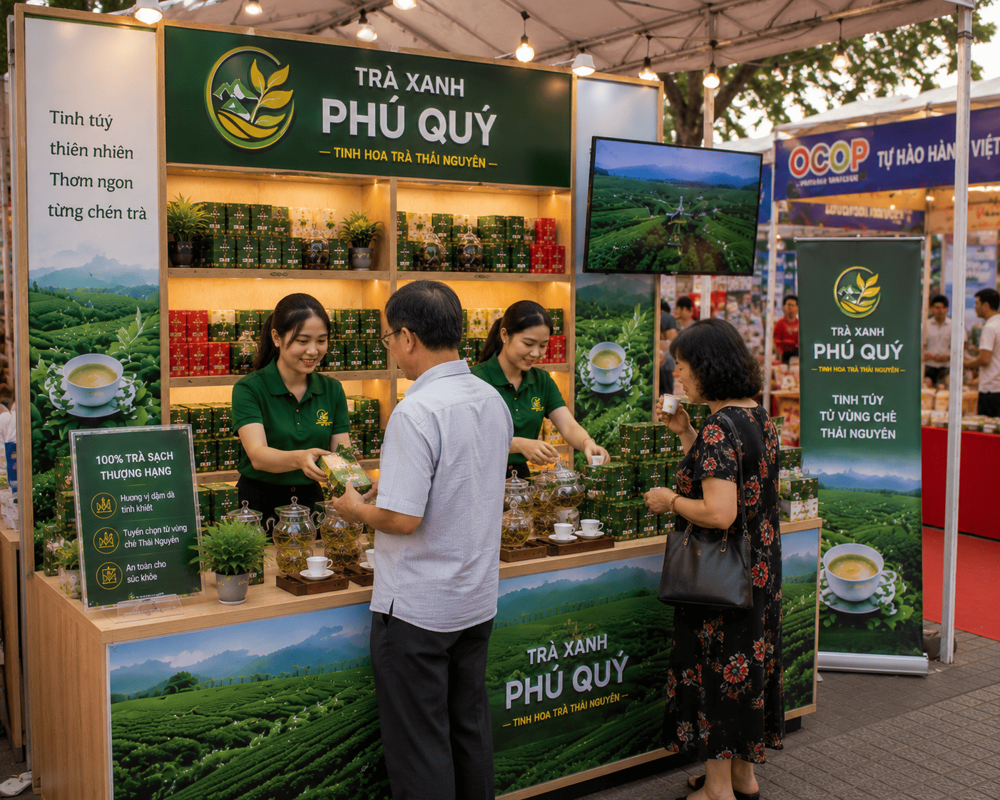 Đại Lý Chè Thái Nguyên - Trà Xanh Phú Quý