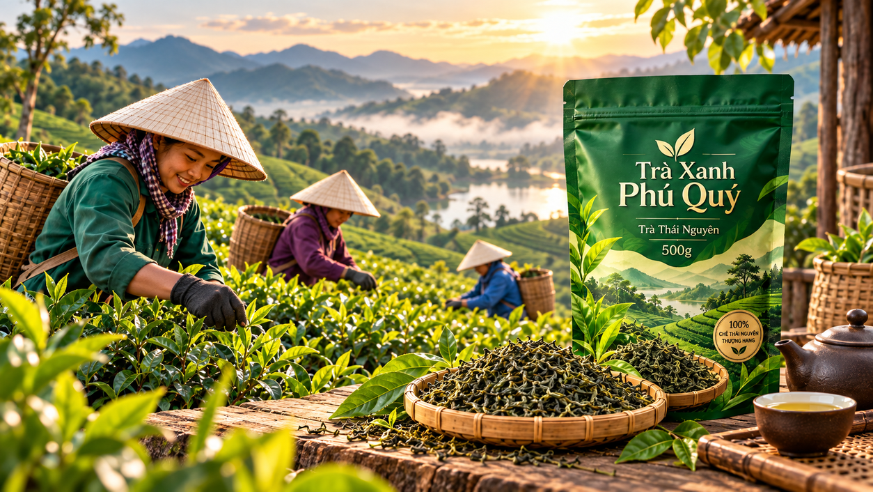 chè tân cương thái nguyên 500g giá bao nhiêu (3)