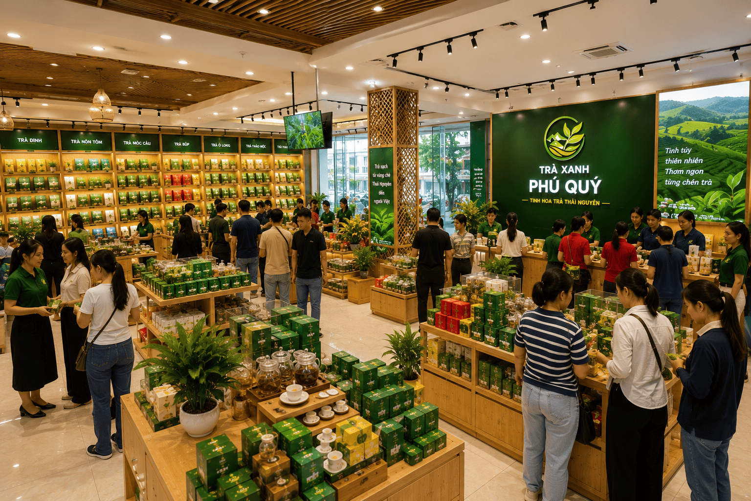 Đại lý trà thái nguyên Tuyên Quang